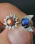 Sun Moon Earrings