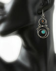 Blue Stone Earrings