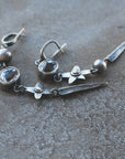 Strass Star Earring Pendant