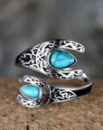 Turquoise Western Spoon Ring