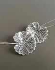 Leaf Silver Earrings