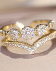 Golden Sparkle Ring