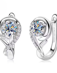 Infinity Sparkle Studs Earrings