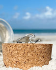 Silver Sea Wave Ring