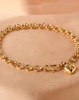 Golden Heart Bracelet