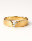 Gold Crystal Valley Ring