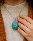 Tree of Life Stone Necklace