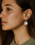 Forest Stamp Rounded Earrings