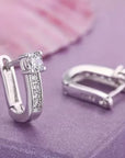 Earrings with CZ Stones
