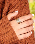 Moonstone Meditation Ring