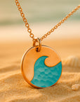Ocean Wavy Necklace