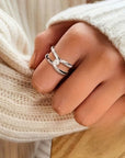 Silver Infinity Ring