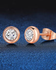 Classic Bezel Earrings