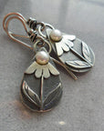 Tear Flower Earrings