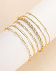 Isabella Vernetta bracelet set | White Gold