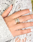 Moonstone Meditation Ring
