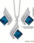 Brienne Solazure Jewelry Set | White Gold