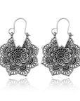 Lotus Mandala Earrings