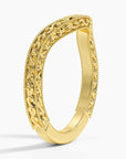 Hudson Engraved Contour Ring
