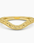 Hudson Engraved Contour Ring