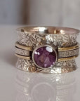 Bohemian Crystal Meditation Ring