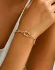 Golden Bow Bracelet