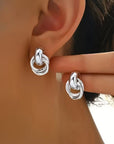 Luxury Gold Hoop Earrings