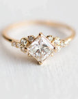 Crystal Gold Ring