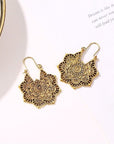 Lotus Mandala Earrings