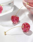 Pink Cherry Luxury Earrings