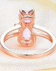 Cat Ring in Rose Gold
