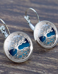 Silver Tree of Life Earrings