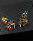 Butterfly Earrings Limited Edition with Zirconia Inlay