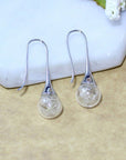 Dandelion Pendant Earring