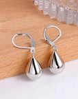 Drop Silver Earrings