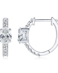 Hoop Gold Crystal Earrings
