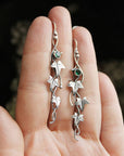 Vintage Leaf Elf Earrings