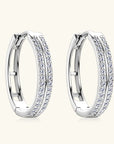 Bright Gold Hoop Earrings