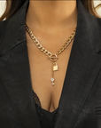 Chain Silver Key Necklace