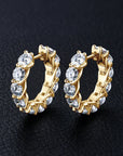 Spark Gold Earrings