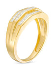 Triple Gleam Ring