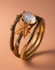 Nature Moonstone Ring