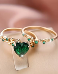 Heartbound Duo Ring Set