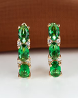 Verdant Trio Earrings