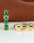 Verdant Trio Earrings