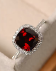 Cushion Halo Ring