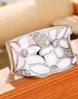 Daisy Wide Ring