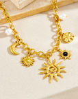 Golden Celestial Necklace
