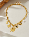 Golden Celestial Necklace