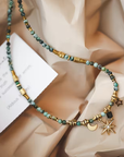 Celestial Charm Beaded Necklace